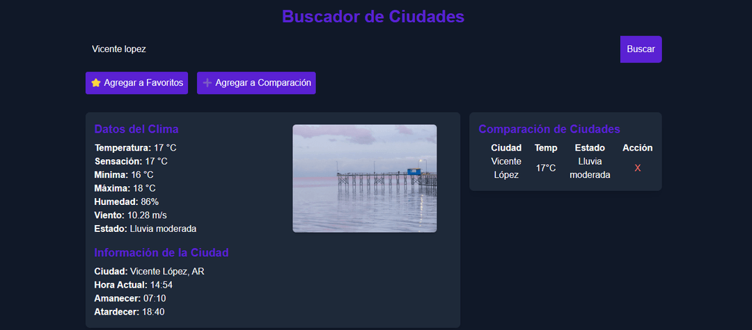 Clima Ciudades